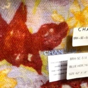 Chan Luu Iris Print Scarf *NEW*